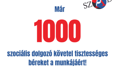 Két nap alatt több mint ezren írták alá a szociális dolgozók jobb béreket követelő petícióját