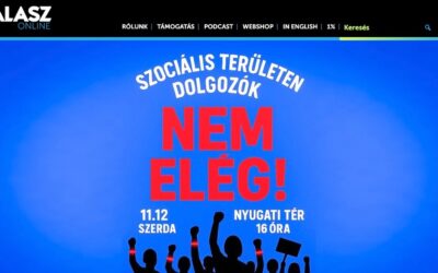 „Ennek a szakmának régóta ütik a gerincét” – tüntetésre készülnek a szociális munka napján